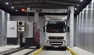 Truck Scan at the Krakowiec - Korczow International Checkpoint