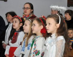 Christmas worship in Kharkiv