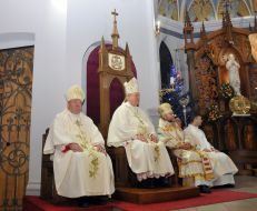Christmas worship in Kharkiv
