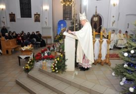 Christmas worship in Kharkiv
