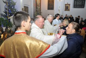 Christmas worship in Kharkiv