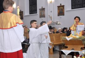 Christmas worship in Kharkiv
