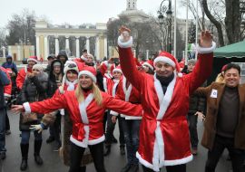 Забіг Дідів Морозів