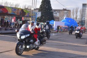 Новорічний мотопробіг байкерів