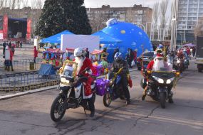 Новорічний мотопробіг байкерів