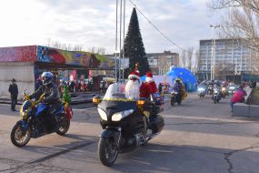 Новорічний мотопробіг байкерів