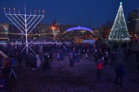 Святкування Хануки в Запоріжжі