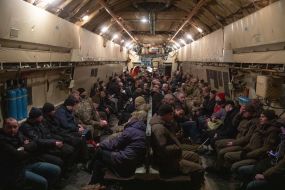 Ukrainians released from captivity