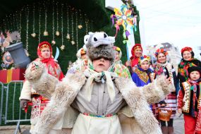 Christmas Nativity scene