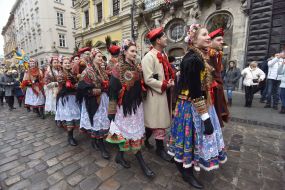 Шествие звездарей во Львове