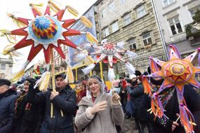 Шествие звездарей во Львове