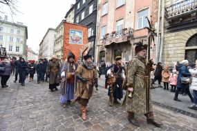 Christmas procession