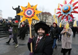 Christmas procession