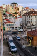 View of the historic part of Lisbon