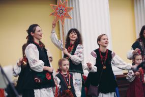 Рarticipants of the Children's Folklore Theater "God forbid"