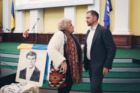 Olga Melnyk and Volodymyr Vatrophic