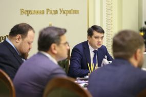 Ruslan Stefanchuk and   Dmytro Razumkov