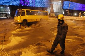 Place a breakthrough heating