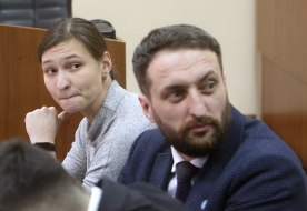 Yana Duhar and Vitaliy Kolomiyets