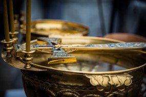 Water sanctification rite