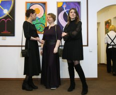 Открытие выставки Вадима Черных "Дивный мир"