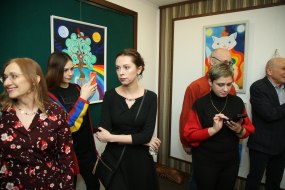 Открытие выставки Вадима Черных "Дивный мир"