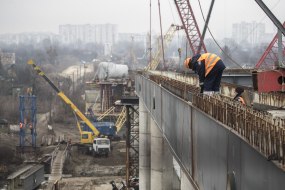 Будівництво Подільсько-Воскресенського мостового переходу