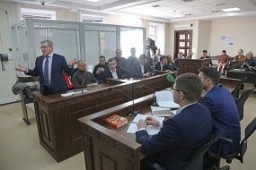 Court hearing in the case of ex-People's Deputy Rosenblat and Polyakov