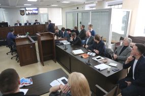 Court hearing in the case of ex-People's Deputy Rosenblat and Polyakov