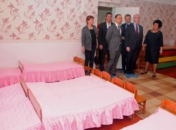 Аудун Халворсен посетил детский сад