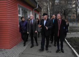 Аудун Халворсен посетил детский сад