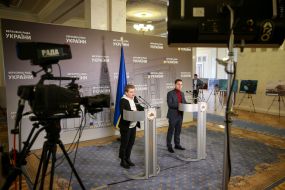 Lada Bulakh and Volodymyr Kreydenko