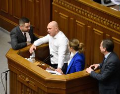 Давид Арахамия, Илья Кива и Наталия Королевская