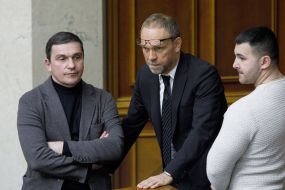 Kostyantyn Bondaryev  and Serhiy Vlasenko