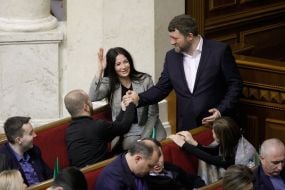 Olʹha Savchenko and Oleksandr Korniyenko