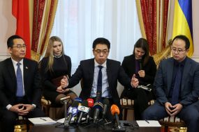 Participants of the briefing