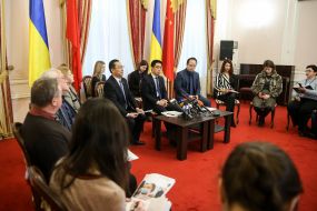 Participants of the briefing