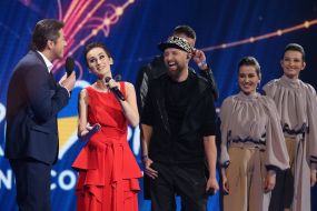 Serhiy Prytula and Kateryna Pavlenko