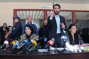 Marusya Zvirobiy and Andriy Pysarenko