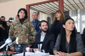 Marusya Zvirobiy and Andriy Pysarenko