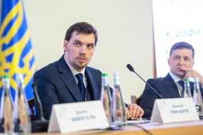 Oleksiy Honcharuk, Volodymyr Zelenskyy