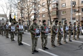 Меморіальний марш у Миколаєві