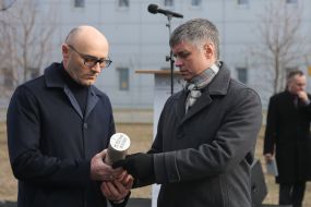 Yevheniy Dykhne and Vadym Prystayko