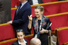 Julia Klimenko and Solomiya Bobrovskaya