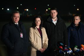 Yevhen Khainatsky, Zoryana Skaletska, Aleksandr Matskov, Vasil Snitsar