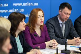 Press conference participants