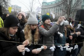 Honoring the memory of Heavenly Hundred Heroes