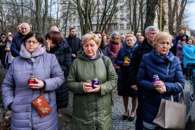 Почтение памяти Героев Небесной Сотни в Ужгороде