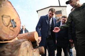 Oleksiy Honcharuk got acquainted with the work of the state enterprise "Oster Forestry"