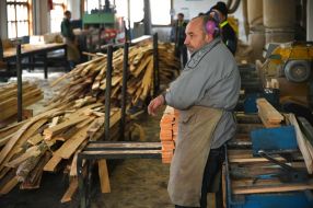 Oleksiy Honcharuk got acquainted with the work of the state enterprise "Oster Forestry"